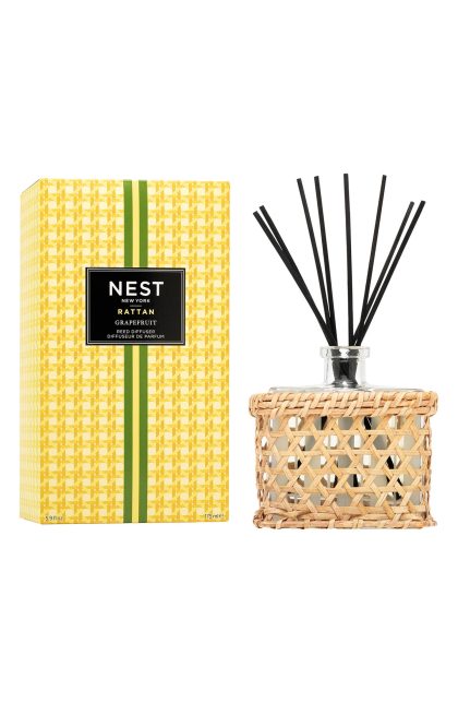 NEST Rattan Grapefruit Reed Diffuser